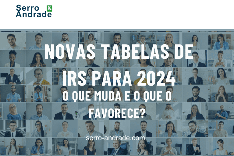 Novas tabelas de IRS para 2024