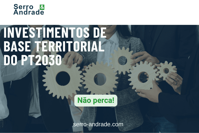 Apoios de base territorial do PT 2030